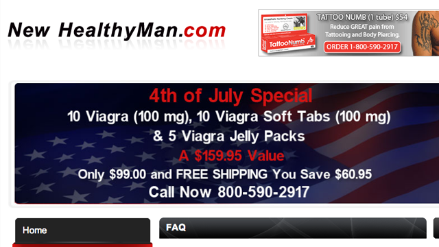 can a healthy male take viagra