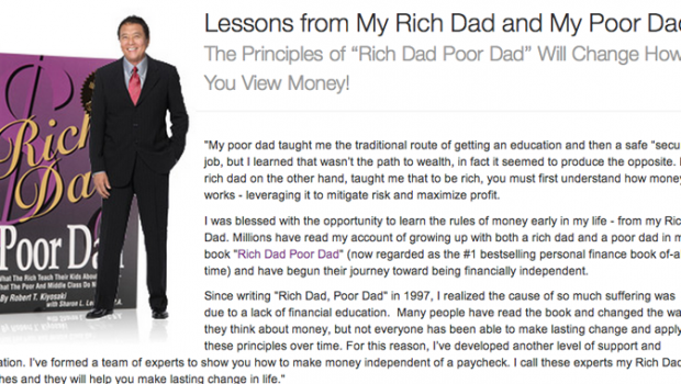 Rich dad poor dad essay