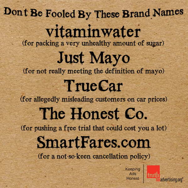 Five Brand Names To Beware Of This April Fools Day Truth In Advertising