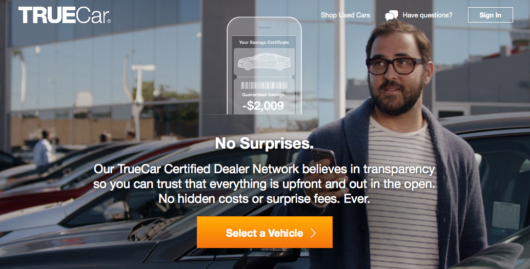 TrueCar screenshot