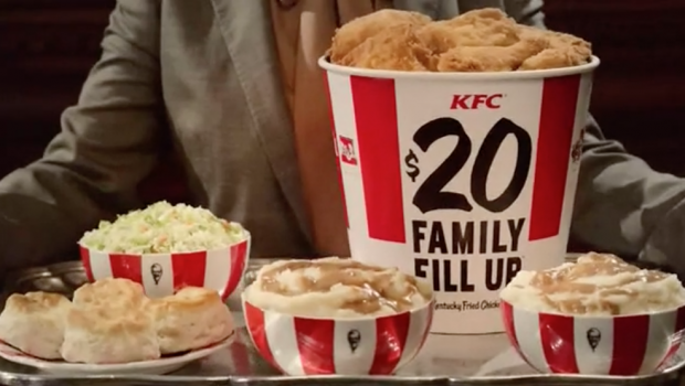 KFC Family Fill Up Truth In Advertising