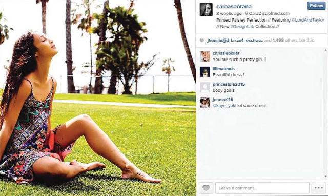 The FTC says Lord & Taylor paid at least $1,000 to this "fashion influencer" to post a photo of herself wearing its dress on Instagram.