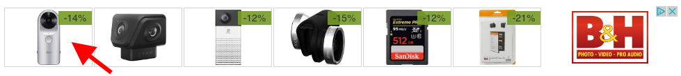 B&H banner ad
