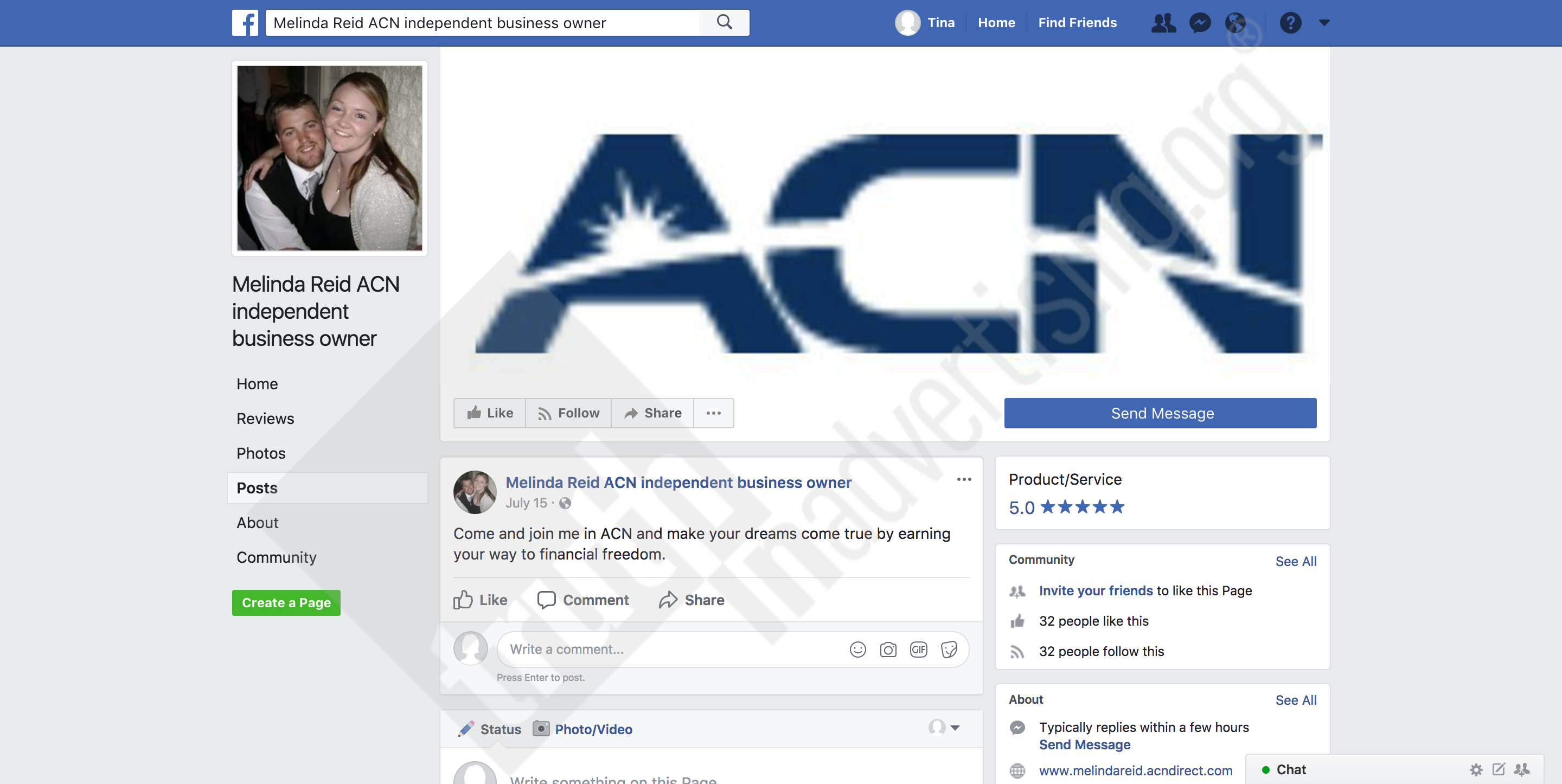 acn income claims database truth in advertising acn independent business owner