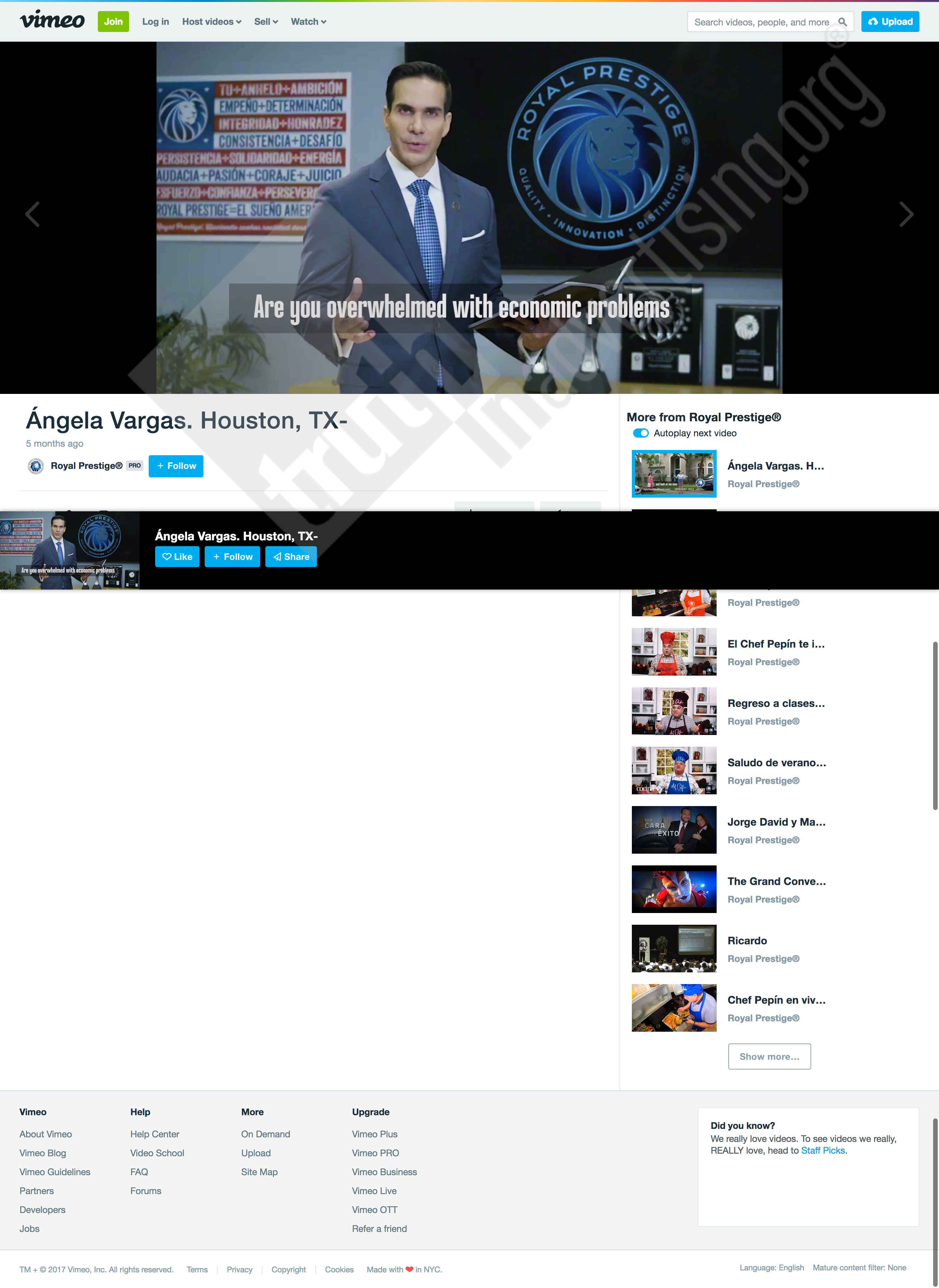 hycite income claims database truth in advertising royal prestige flyers