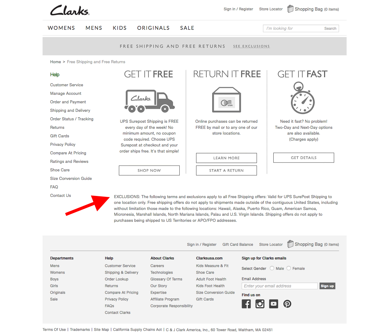 clarks coupon code february 2018