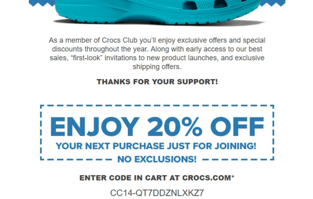crocs discounts