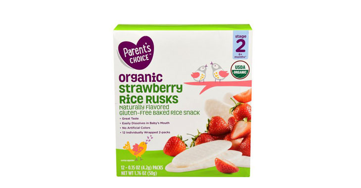 parents choice blueberry rice rusks