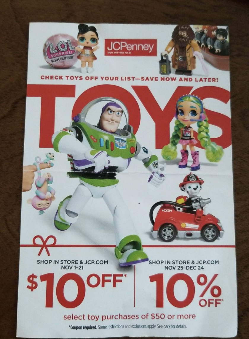 jcpenney toy catalog 2018