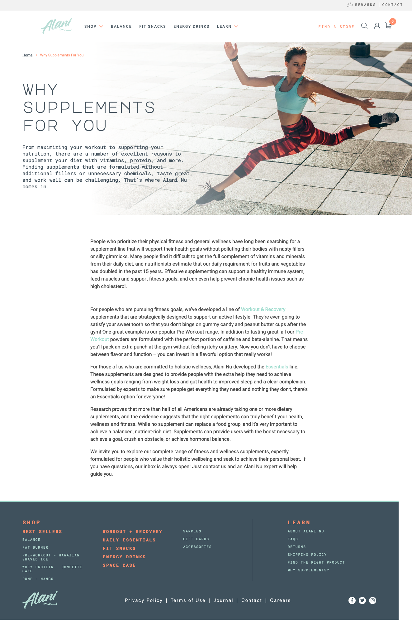 alani nu balance and pregnancy